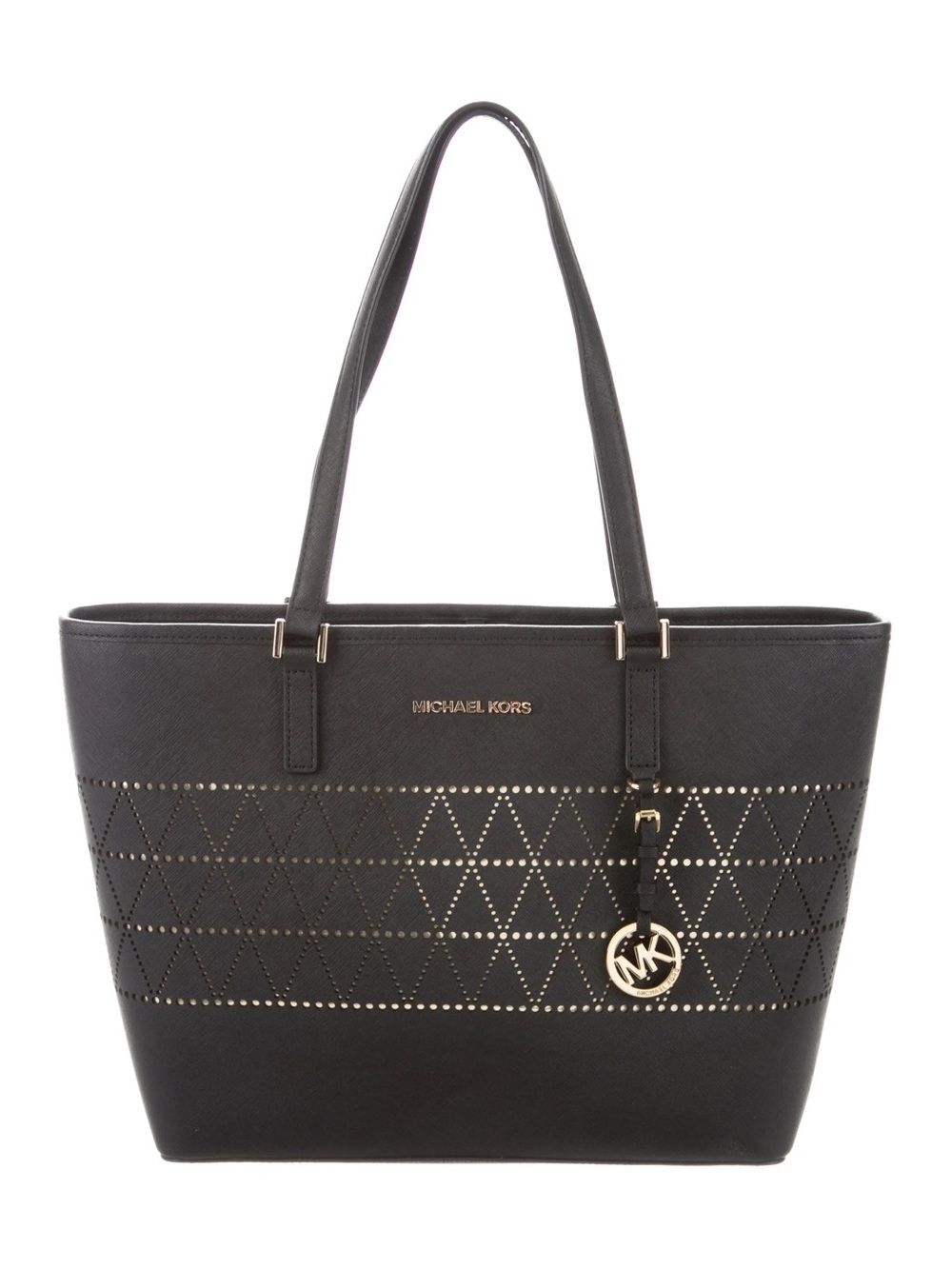 🆕 Michael Kors Laser Cut Jet Set Tote